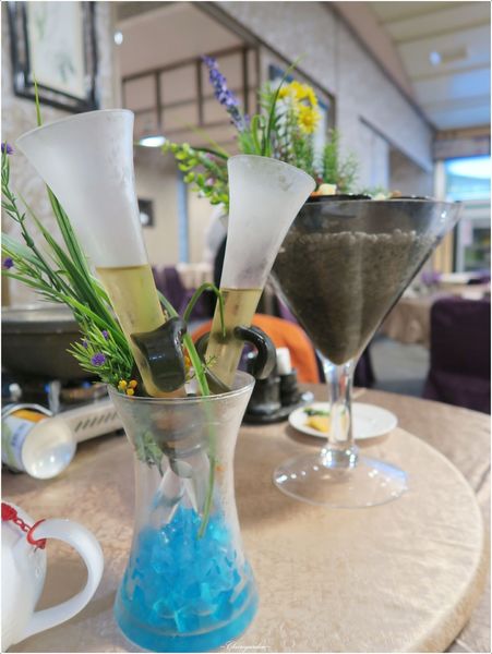 山渡空間食藝：宜蘭 山渡空間食藝~旭蟹牛奶鍋。糖絲沙拉。分子料理果醋(讀者優惠)