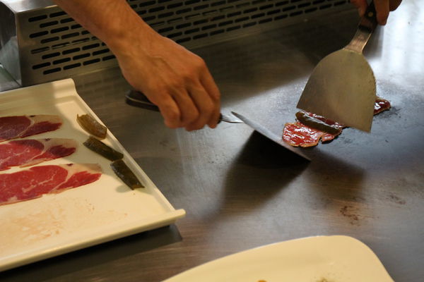 江雁塘鐵板燒、捷運周邊美食、捷運中山國中站、江塘雁、鐵板燒