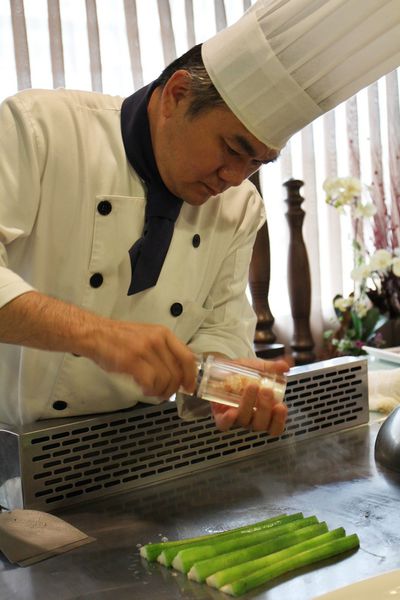 江雁塘鐵板燒、捷運周邊美食、捷運中山國中站、江塘雁、鐵板燒