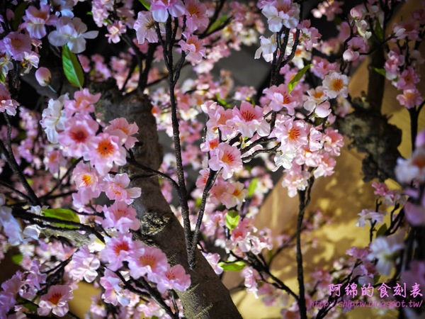 一畝田日式手作料理：桃園市桃園區 [一畝田手作日式料理] 圍繞四季櫻品嚐日式浪漫