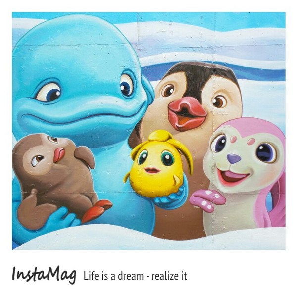 高雄仁武冰雪奇緣彩繪村(原:高雄大社冰雪奇緣彩繪村):【高雄景點】令人驚豔冰雪奇緣彩繪