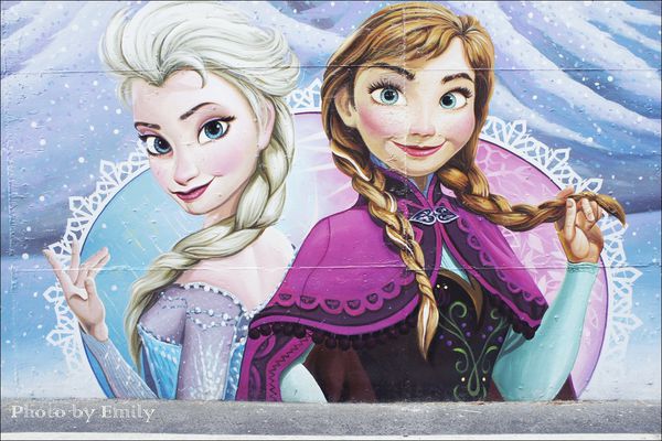 仁武後安村彩繪：╠高雄。遊記╣超夯卡通電影版彩繪吸睛度破表~☆【仁武後安彩繪 村】冰雪奇緣、變形金剛、逗逗蟲、小公主蘇菲亞、姆姆抱抱、馴龍高手、、等,走入卡頻道中,小朋友快樂遊!