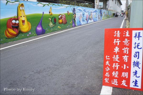 仁武後安村彩繪：╠高雄。遊記╣超夯卡通電影版彩繪吸睛度破表~☆【仁武後安彩繪 村】冰雪奇緣、變形金剛、逗逗蟲、小公主蘇菲亞、姆姆抱抱、馴龍高手、、等,走入卡頻道中,小朋友快樂遊!