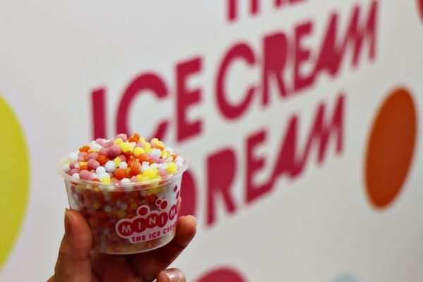 Mini Melts 粒粒冰淇淋、黑白巧克力 Mini Melts、棉花糖Mini Melts、彩虹世界Mini Melts、草莓牛奶冰淇淋Mini Melts、西門町漢中街