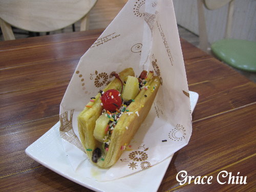 魏姐包心粉圓(桂林店)：果香脆堡派～魏姐包心粉圓桂林店獨家販售