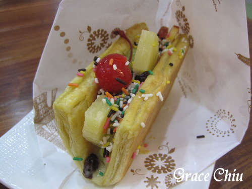 魏姐包心粉圓(桂林店)：果香脆堡派～魏姐包心粉圓桂林店獨家販售