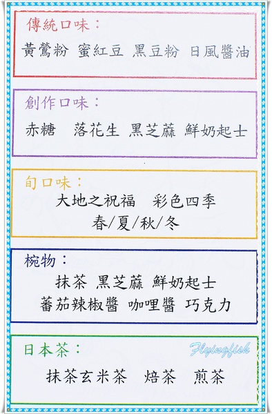 甘味處 麻糬屋:✜ 滿滿人情味ㄟ道地日式麻糬及季節性限定九宮格麻糬滴加啦~-「甘味處もち餅屋」 (((o(*゚▽゚*)o)))