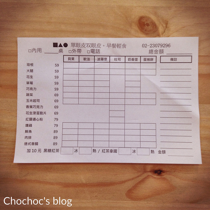 2015/4/22單眼皮双眼皮。早餐輕食