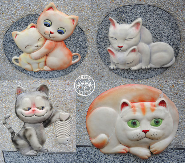 三民社區享幸福廊道：作伙來企投【彰化田中･窯燒貓村】貓迷必訪的窯燒彩繪村