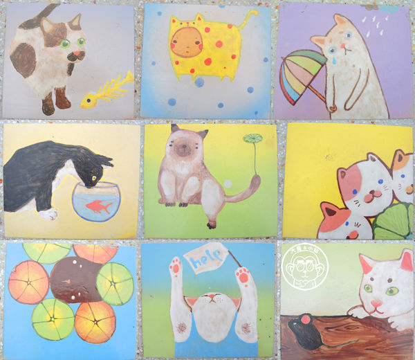 三民社區享幸福廊道：作伙來企投【彰化田中･窯燒貓村】貓迷必訪的窯燒彩繪村