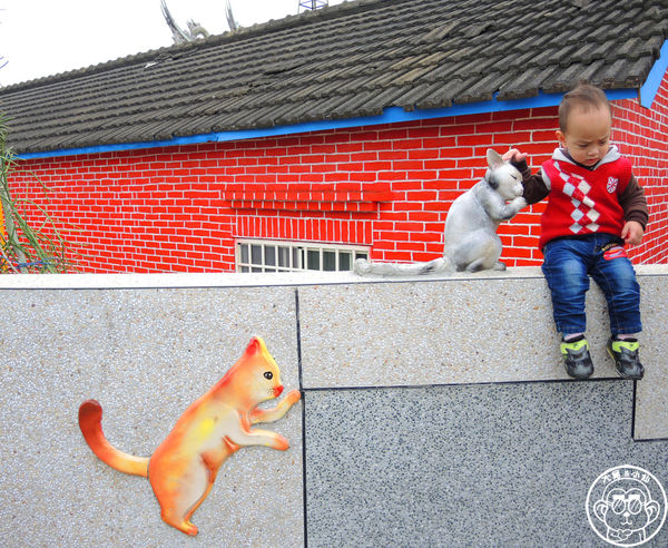 三民社區享幸福廊道：作伙來企投【彰化田中･窯燒貓村】貓迷必訪的窯燒彩繪村