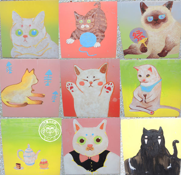 三民社區享幸福廊道：作伙來企投【彰化田中･窯燒貓村】貓迷必訪的窯燒彩繪村