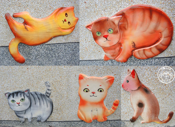 三民社區享幸福廊道：作伙來企投【彰化田中･窯燒貓村】貓迷必訪的窯燒彩繪村