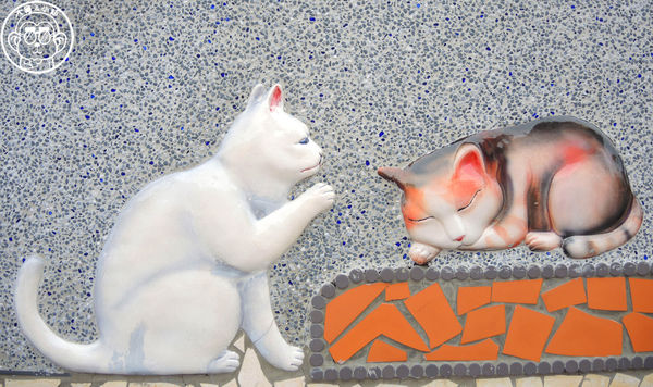 三民社區享幸福廊道：作伙來企投【彰化田中･窯燒貓村】貓迷必訪的窯燒彩繪村