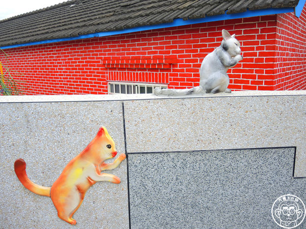 三民社區享幸福廊道：作伙來企投【彰化田中･窯燒貓村】貓迷必訪的窯燒彩繪村