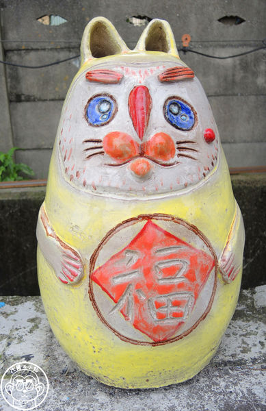 三民社區享幸福廊道：作伙來企投【彰化田中･窯燒貓村】貓迷必訪的窯燒彩繪村
