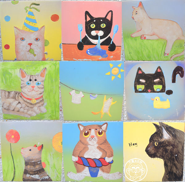 三民社區享幸福廊道：作伙來企投【彰化田中･窯燒貓村】貓迷必訪的窯燒彩繪村