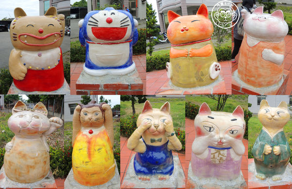 三民社區享幸福廊道：作伙來企投【彰化田中･窯燒貓村】貓迷必訪的窯燒彩繪村