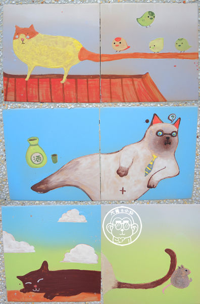 三民社區享幸福廊道：作伙來企投【彰化田中･窯燒貓村】貓迷必訪的窯燒彩繪村