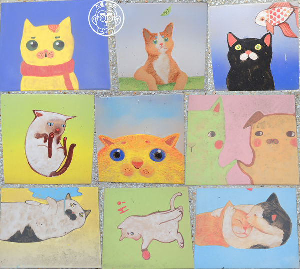 三民社區享幸福廊道：作伙來企投【彰化田中･窯燒貓村】貓迷必訪的窯燒彩繪村