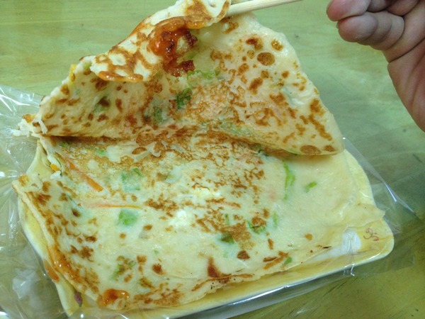 康好早點豆漿：<中式早餐>康好早點豆漿-現煎脆皮和皮薄餡多的誘惑力十足