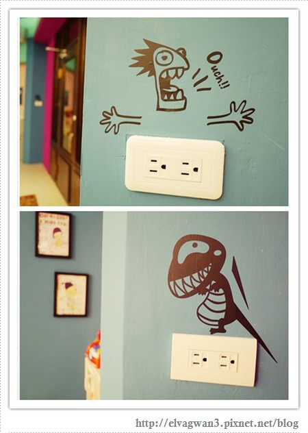 台南民宿-安平民宿-台南安平民宿推薦-浮雲遊子-安平老街-安平樹屋-T bike-台南劍獅-台南旅遊-工業風-鄉村風-卡通房台漆線-18