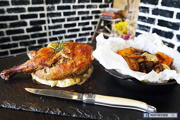 Coffee Please By Mastro:◆台北中山【Coffee Please By Mastro】多汁嫩香烤半雞超正點。台北義式餐廳。台北約會餐廳。復興北路美食。捷運南京復興美食