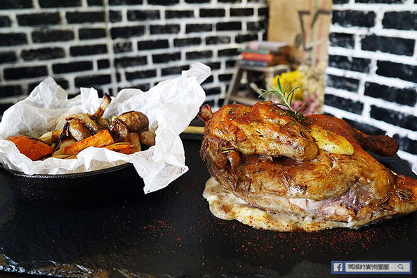 Coffee Please By Mastro:◆台北中山【Coffee Please By Mastro】多汁嫩香烤半雞超正點。台北義式餐廳。台北約會餐廳。復興北路美食。捷運南京復興美食