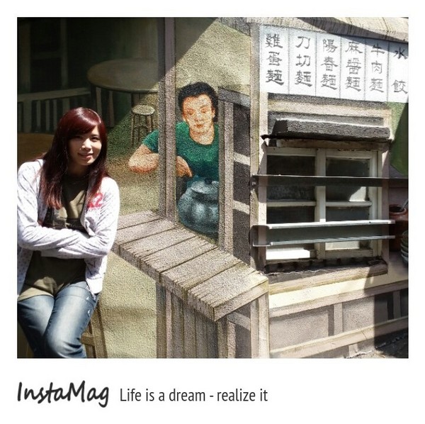 沙鹿美仁里彩繪巷：【台中景點】復古意味~沙鹿美仁里彩繪藝術巷