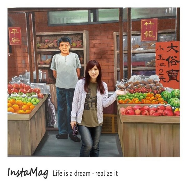 沙鹿美仁里彩繪巷：【台中景點】復古意味~沙鹿美仁里彩繪藝術巷