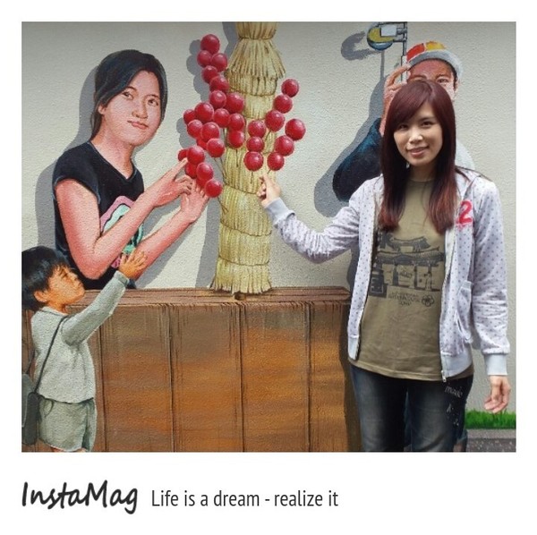 沙鹿美仁里彩繪巷：【台中景點】復古意味~沙鹿美仁里彩繪藝術巷