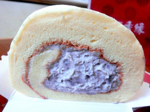 稻香緣手工蛋糕：稻香緣黃金芋泥捲