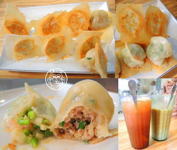 鎮新記飲茶餐廳：呷飽祙【台中西屯･鎮新記】有長翅膀的銷魂煎餃
