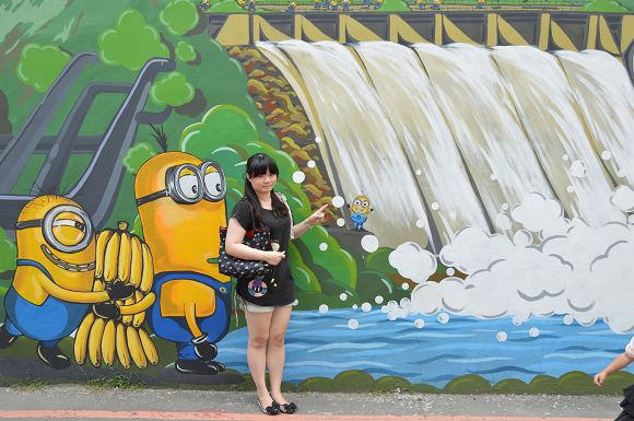 小小兵彩繪牆16