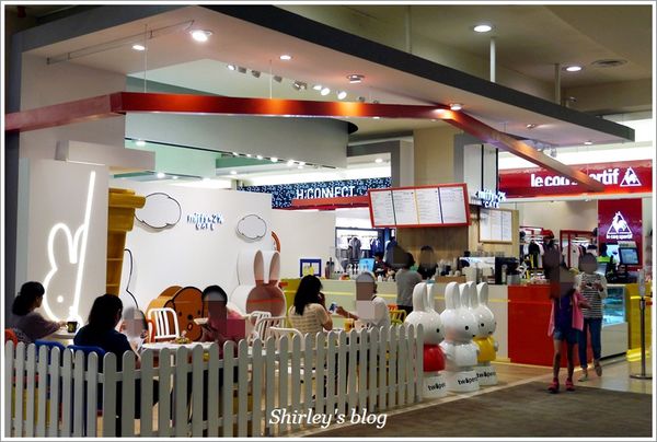 Miffy x 2% CAFE(中和環球百貨)：中和環球‧miffy x 2％ CAFE