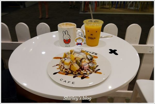 Miffy x 2% CAFE(中和環球百貨)：中和環球‧miffy x 2％ CAFE