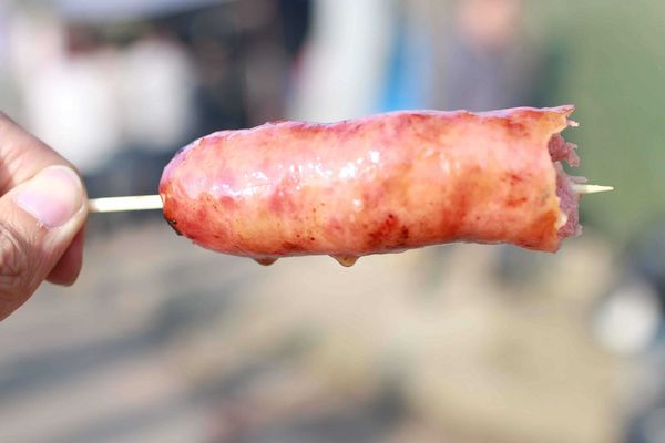 【林口】大樹下大腸包小腸-肥滋滋的香腸