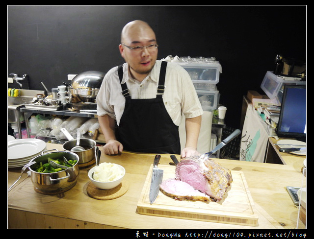 【台北食記】元食Cafe。慢烤美國頂級肋眼牛排