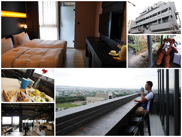 台中逢甲夜市住宿默砌旅店hotelcube飯店景觀餐廳page