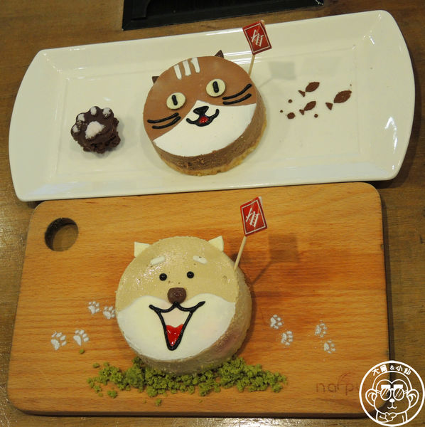 初米咖啡 Choose me Cafe&Meals(錦州店):呷飽祙【台北中山・初米咖啡 Choose Me Cafe&Meals】卡通造型蛋糕好萌呦