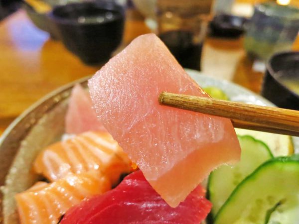 【蘆洲餐廳】福岡漁場-100元就能吃到生魚片丼飯