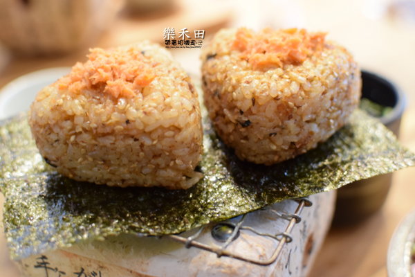 樂禾田：台南 安平區．清爽日式烤飯團  樂禾田