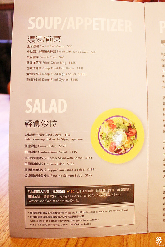 NINI尼尼義大利餐廳菜單 (1)