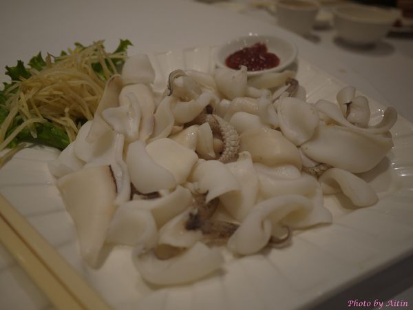 川燙軟絲 中$400