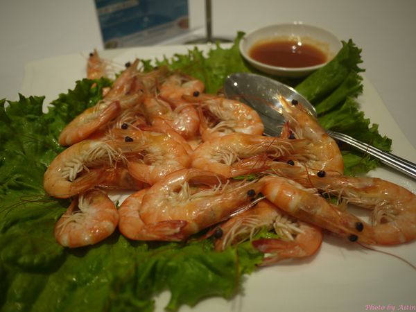 白灼蝦子 中$440