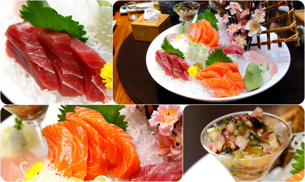 【桃園日式】樂燔日式創意料理‬-10人精緻合菜料理，共10道料理，一人才$600起，宴客最佳選擇．平價日料/桃園中正路美食/生魚片/握壽司