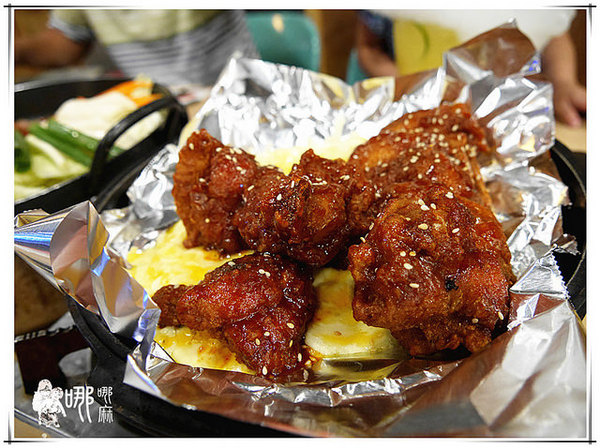 OMAYA(桃園莊敬店):【桃園 韓式料理】春川炒雞創始店在桃園~滿滿起司搭上酸辣韓式炒雞,還有可愛的棉花糖泡泡