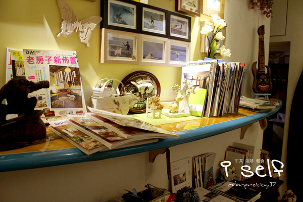 I Self Cafe & Shop輕食咖啡館:201505051918內壢【可愛的日式雜貨衝浪風】iself午茶咖啡輕食屋