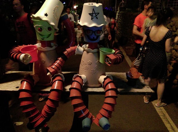 星月天空：南投星月天空 夜景超美 裡面有許多小動物 設施 有趣好玩的小天堂