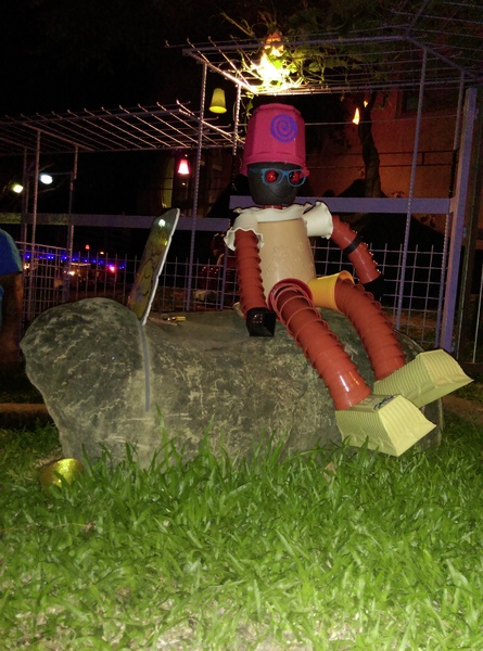 星月天空：南投星月天空 夜景超美 裡面有許多小動物 設施 有趣好玩的小天堂